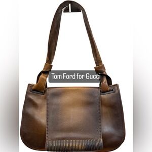 Gorgeous Authentic Vintage Tom Ford Era GUCCI Shoulder Bag